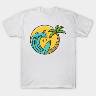 Let's go to surf T-Shirt